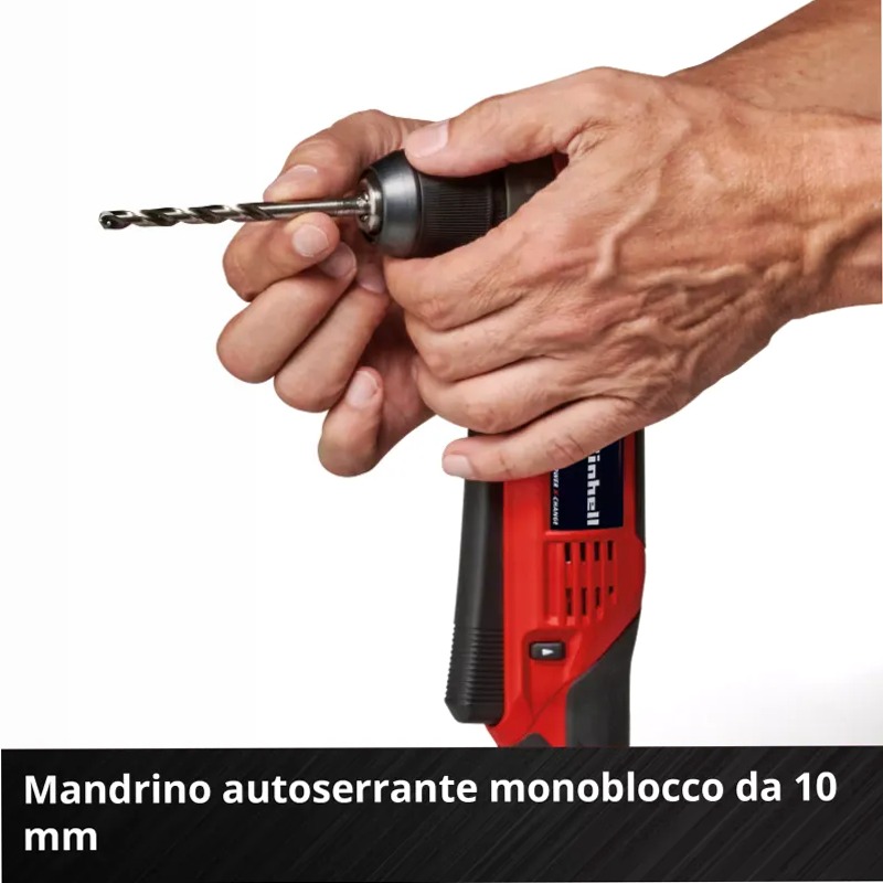 Einhell Trapano Angolare a Batteria TE-AD 18 Li - Solo