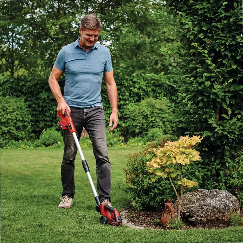 Einhell Forbici per erba e cespugli a batteria GE-CG 18/100 Li T-Solo