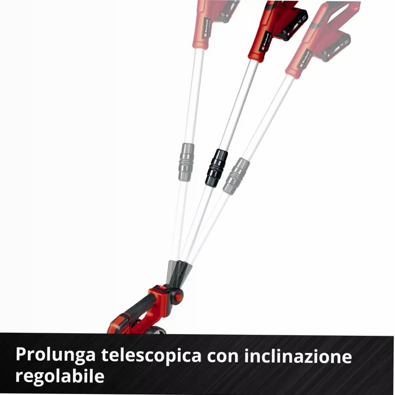 Einhell Forbici per erba e cespugli a batteria GE-CG 18/100 Li T-Solo