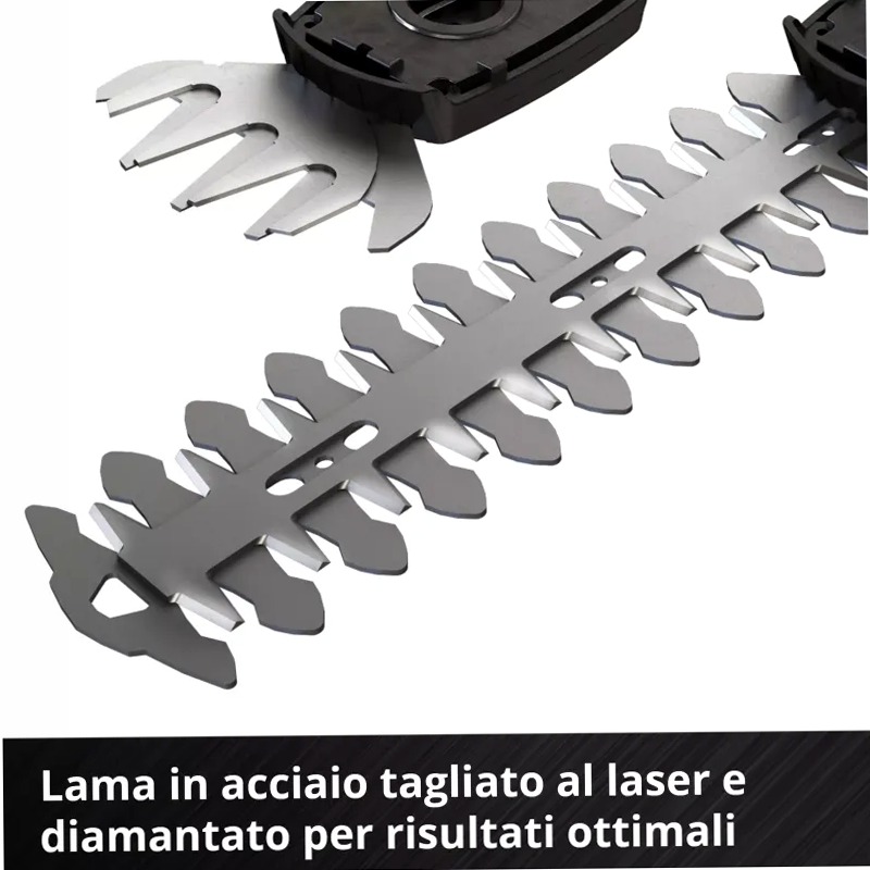 Einhell Forbici per erba e cespugli a batteria GE-CG 18/100 Li T-Solo