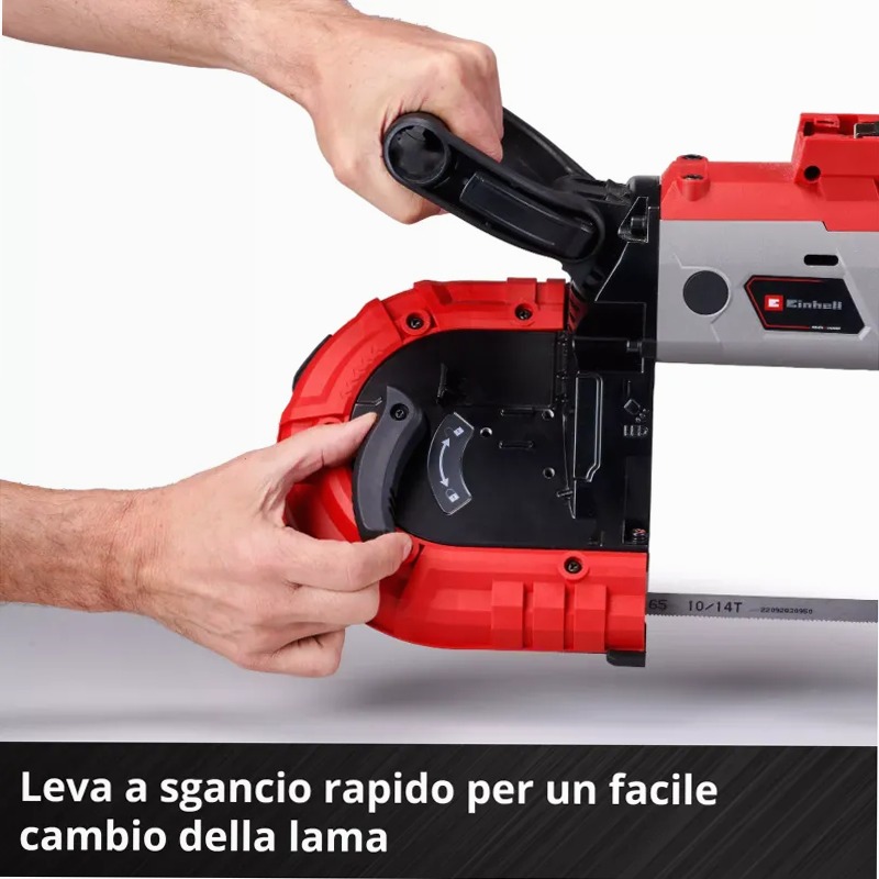 Einhell Sega a Nastro a Batteria TE-MB 18/127 Li-Solo