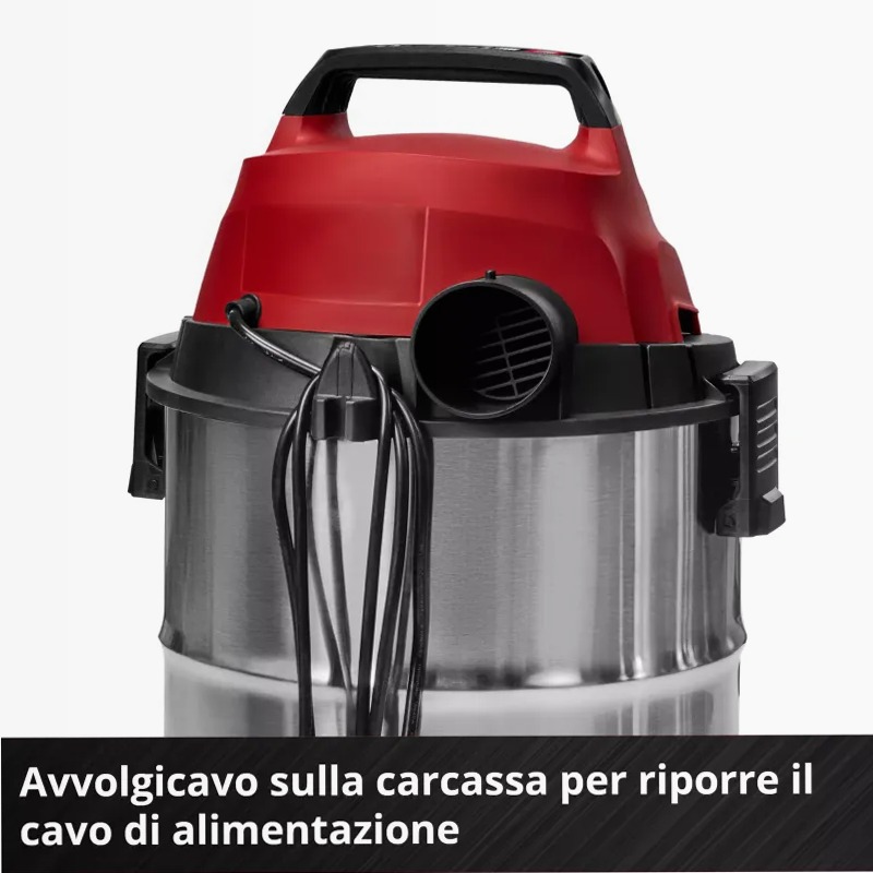 Einhell Aspirasolidi e liquidi TC-VC 3055 S