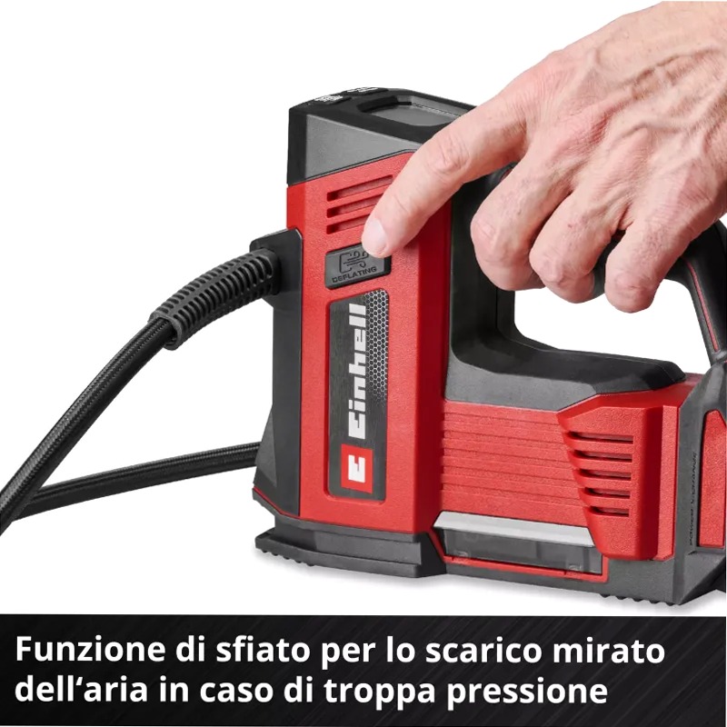 Einhell Compressore per auto a batteria CE-CC 18/23 D Li-Solo
