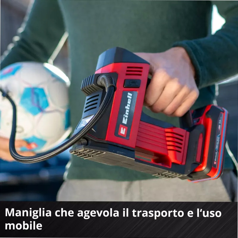 Einhell Compressore per auto a batteria CE-CC 18/23 D Li-Solo
