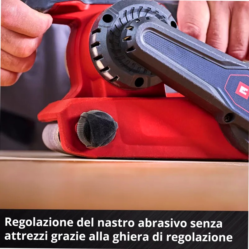 Einhell Levigatrice a Nastro a Batteria TP-BS 18/457 Li BL