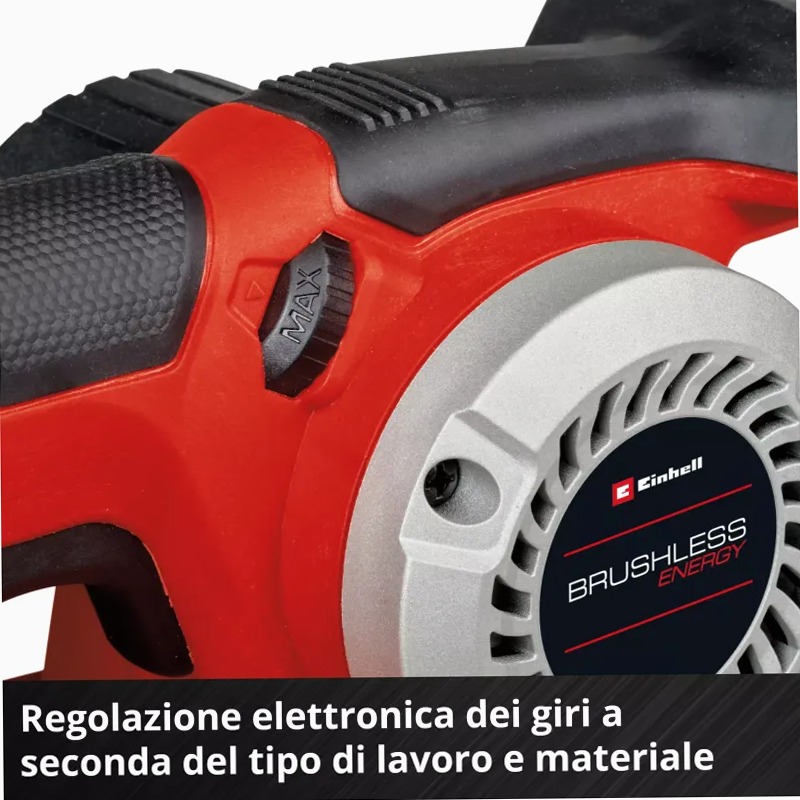 Einhell Levigatrice a Nastro a Batteria TP-BS 18/457 Li BL
