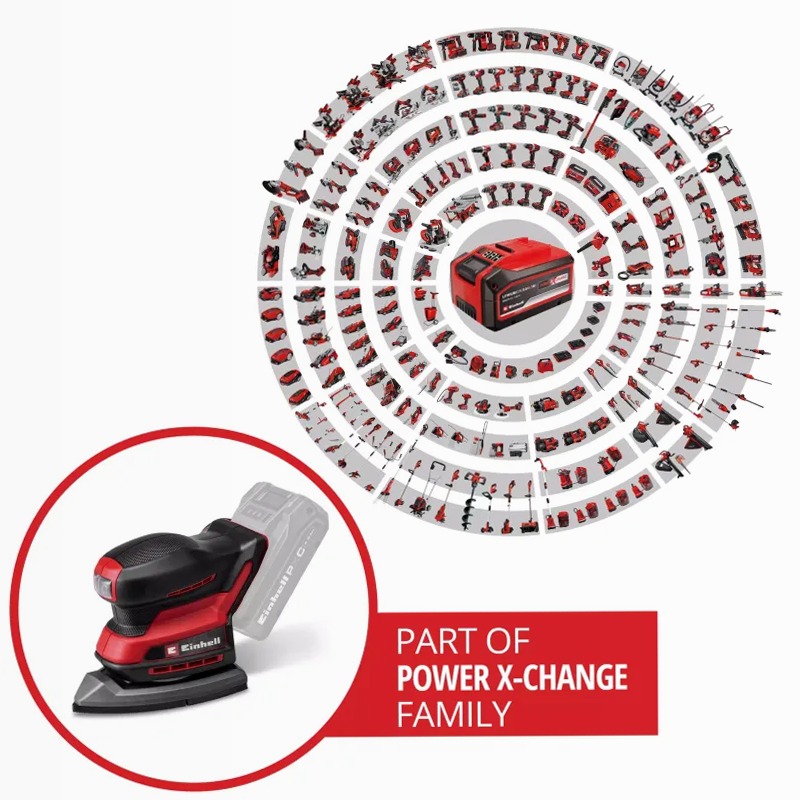 Einhell Levigatrici multifunzione TE-OS 18/150-2 Li