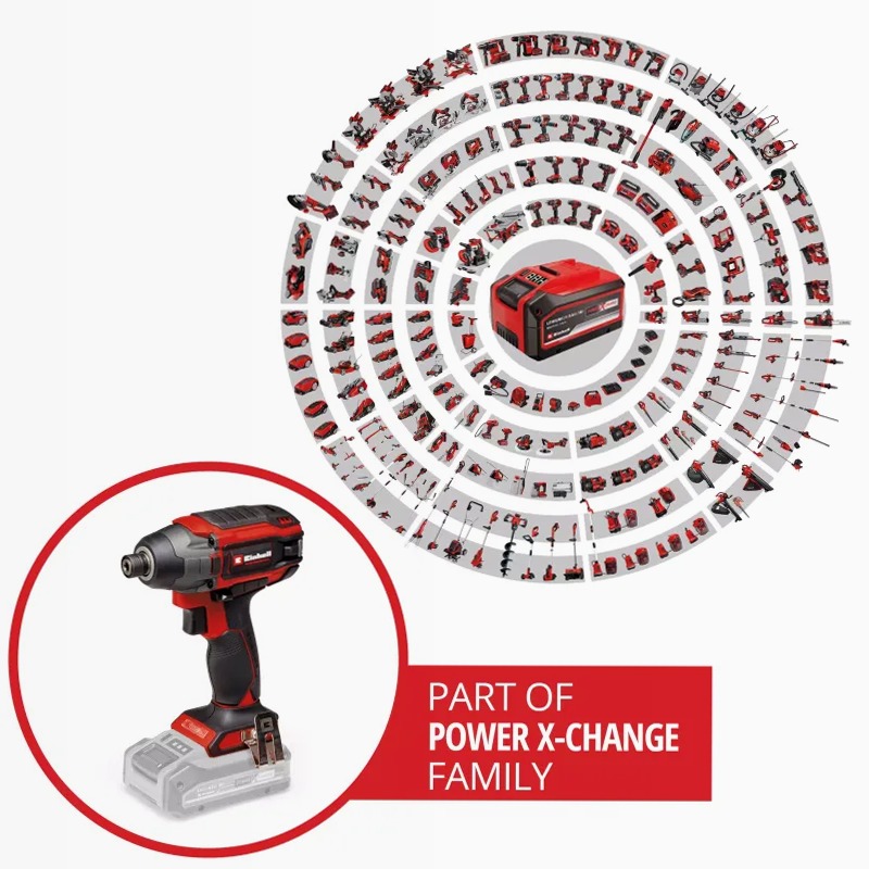 Einhell Avvitatore a impulsi a batteria TP-CI 18/220 Li BL - Solo