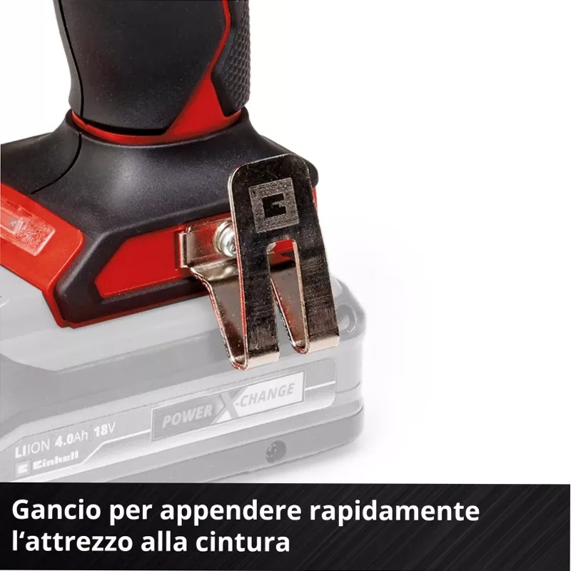 Einhell Avvitatore a impulsi a batteria TP-CI 18/220 Li BL - Solo