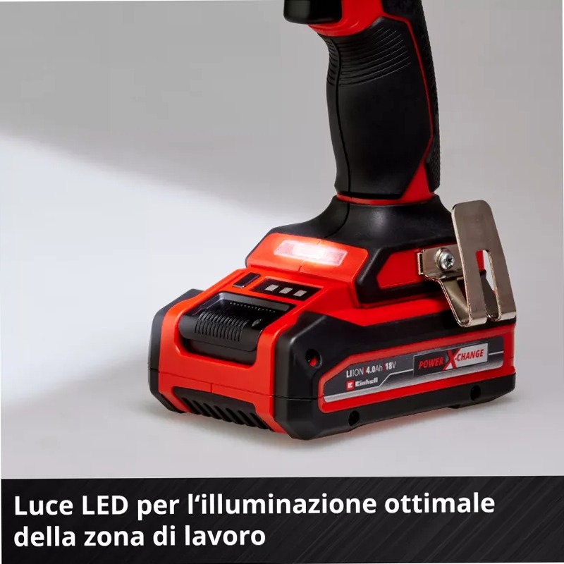 Einhell Avvitatore a impulsi a batteria TP-CI 18/220 Li BL - Solo
