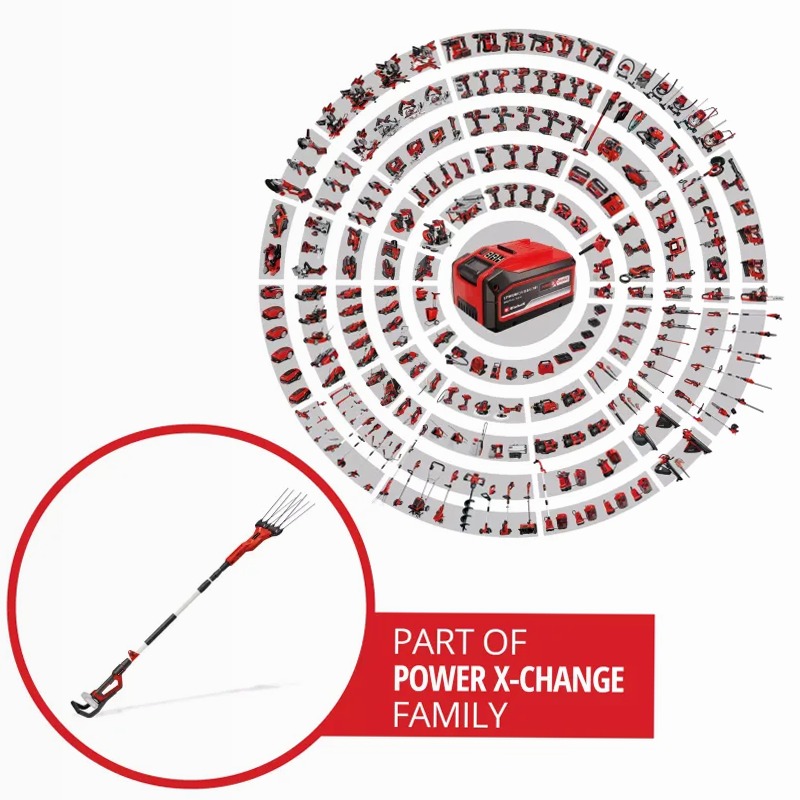 Einhell Abbacchiatore di olive/frutta GE-FS 18/53 Li-Solo