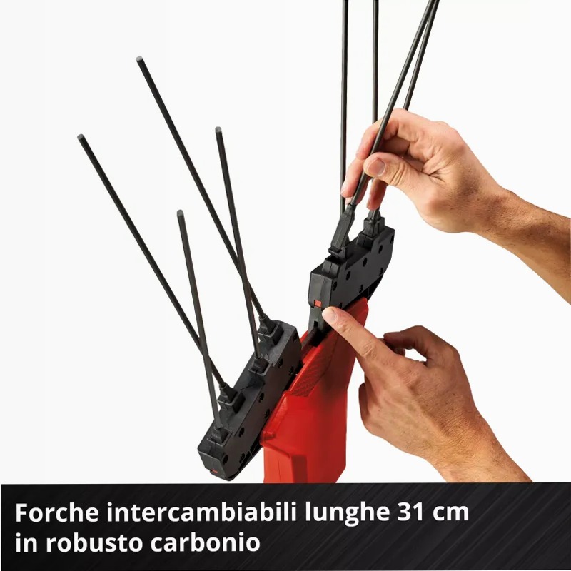 Einhell Abbacchiatore di olive/frutta GE-FS 18/53 Li-Solo
