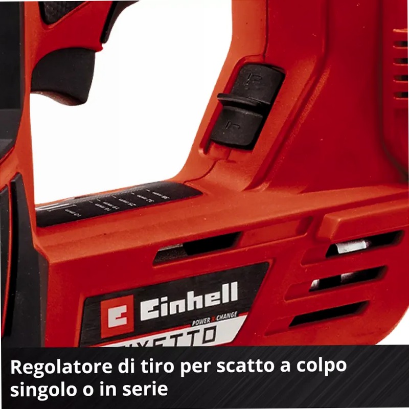Einhell Graffettatrice a Batteria FIXETTO 18/38 S