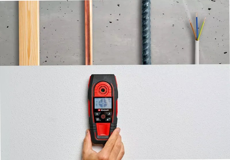 Einhell TE-MD 80 - Localizzatore digitale per lavori in casa