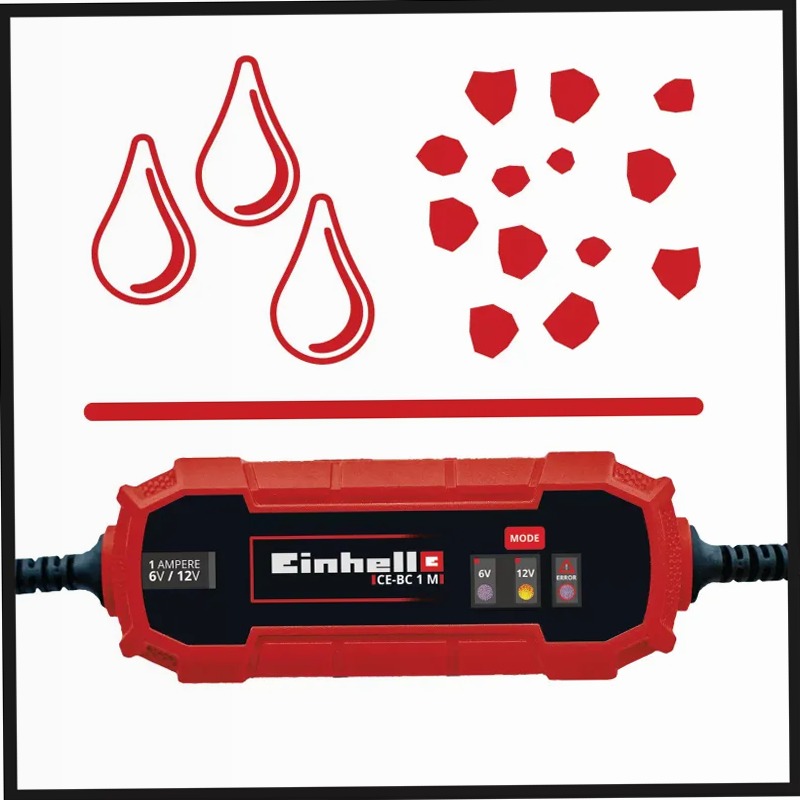 Caricabatterie Einhell CE-BC 1 M