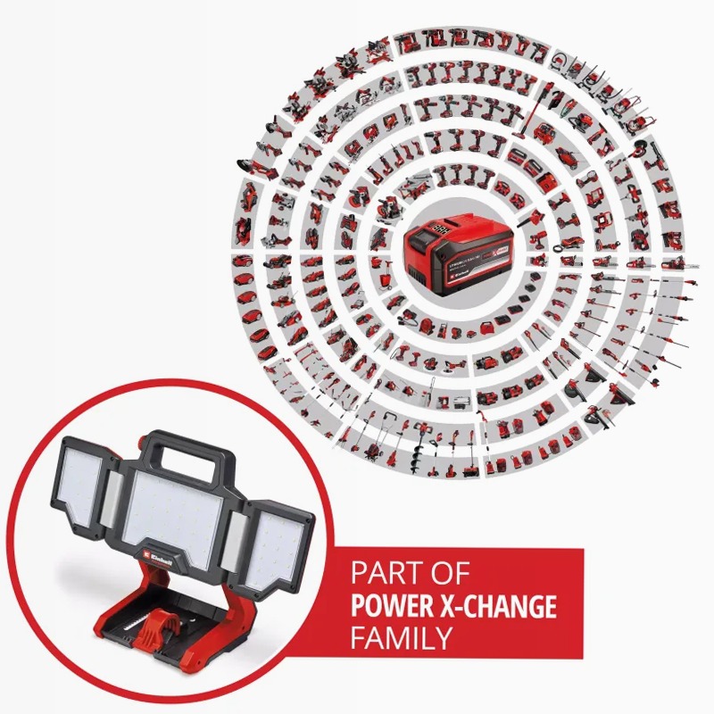 Einhell Lampada a Batteria TP-CL 18/3000 Li - Solo