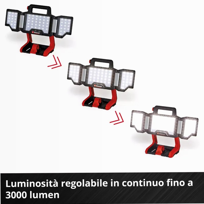 Einhell Lampada a Batteria TP-CL 18/3000 Li - Solo