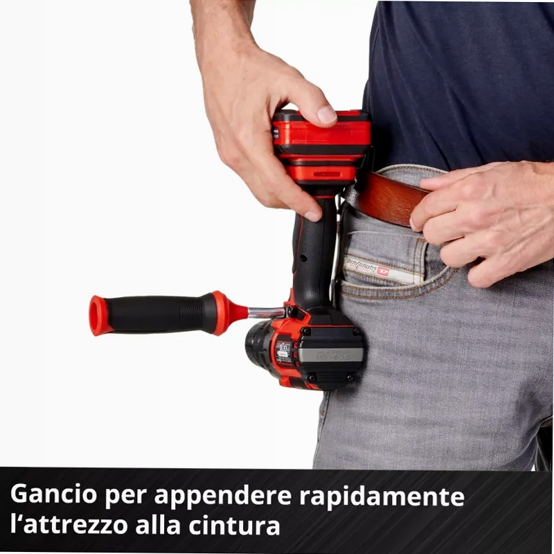 Einhell Avvitatore a percussione a batteria TP-CD 18/60 Li-i BL Solo