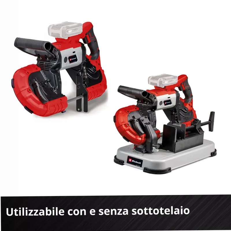 Einhell Sega a Nastro a Batteria TE-MB 18/127 U Li-Solo