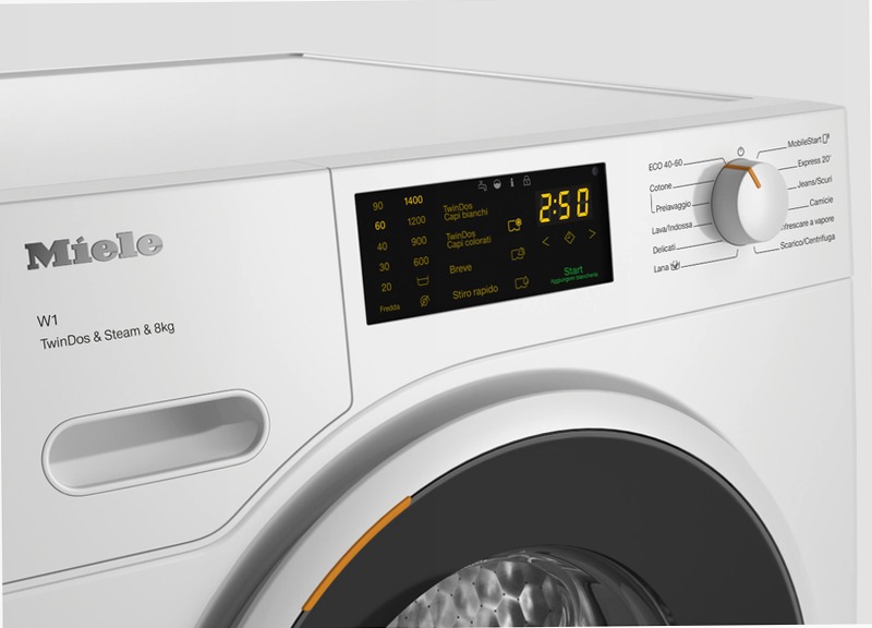 WWB680 WCS TDos&Steam&8kg 1400rpm 8kg Bianco