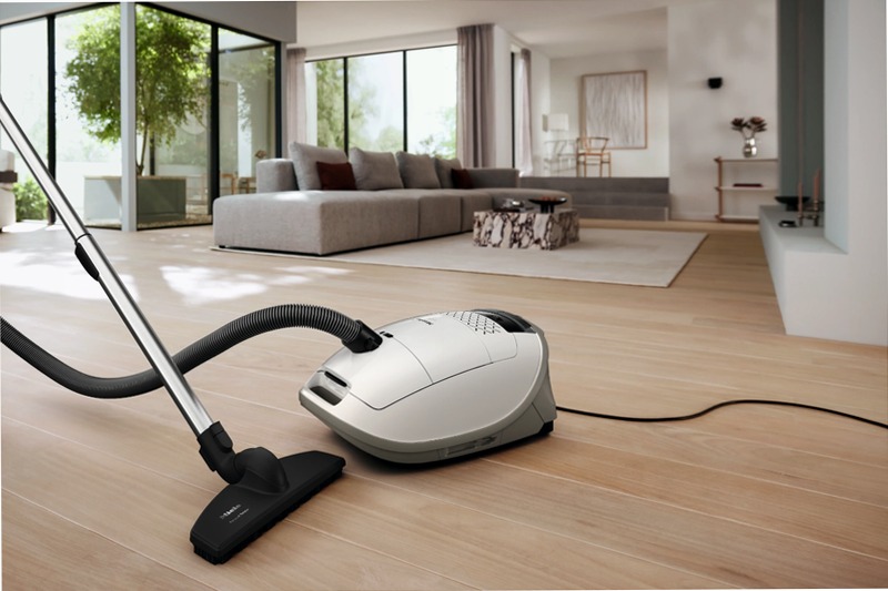 Guard M1 Parquet Flex - Aspirapolvere Bianco Brillante