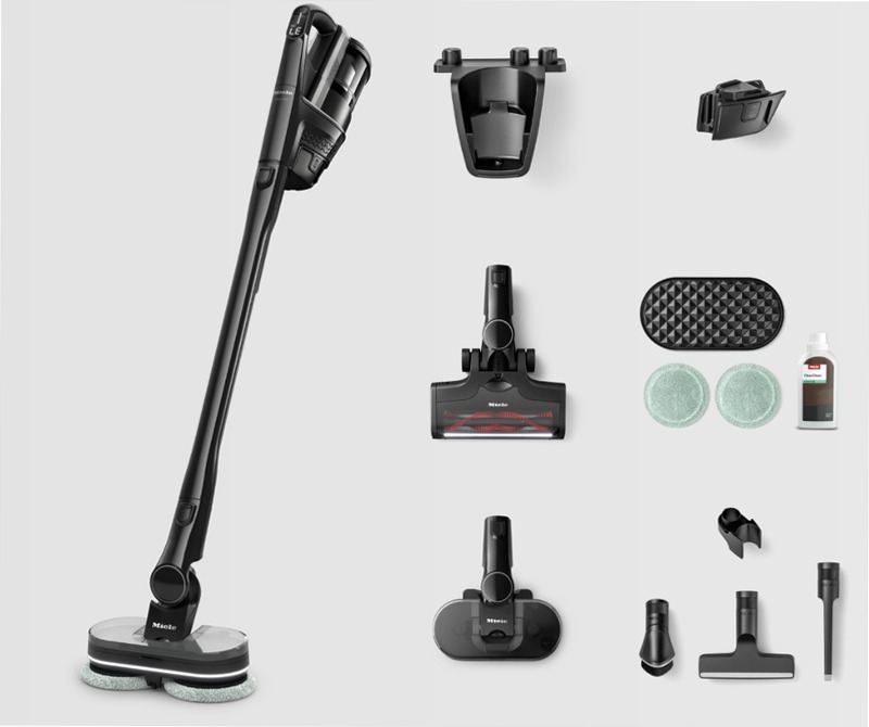 Triflex HX3 Aqua - Aspirapolvere Elettrico Senza Filo Nero