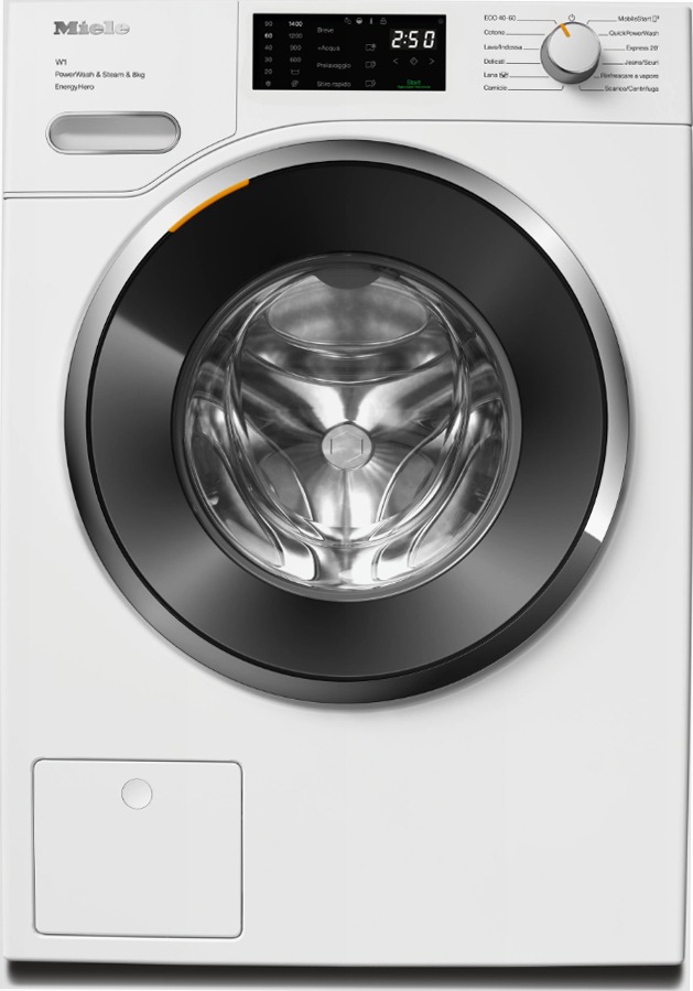 WWE380 WCS PWash&Steam&8kg Bianco