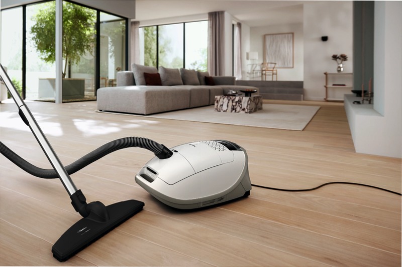 Guard M1 Parquet XL - Aspirapolvere per Pavimenti Duri Bianco