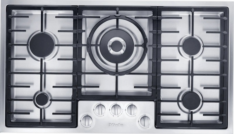 KM 2355 G - Piano Cottura Acciaio Inox
