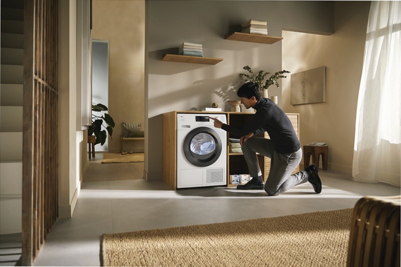 TED655WP EcoSpeed&9kg - Asciugatrici T1 a Pompa di Calore D Bianco