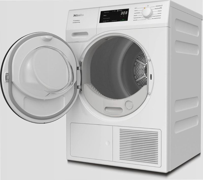 TED655WP EcoSpeed&9kg - Asciugatrici T1 a Pompa di Calore D Bianco