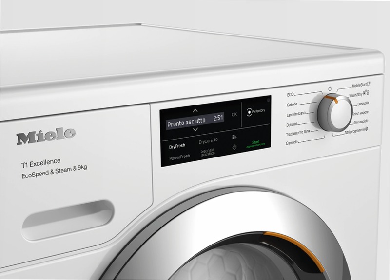 TEL685WP EcoSpeed&Steam&9kg C Bianco