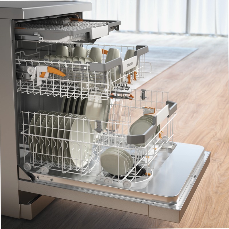 G 7040 SC Front AutoDos - Lavastoviglie Efficiente D 14 Bianco Libera