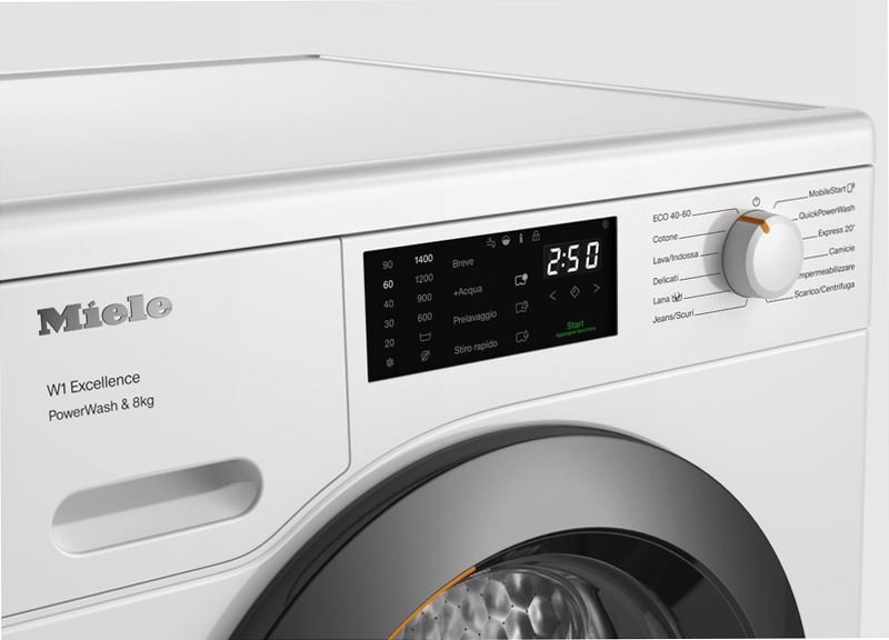 Lavatrice WEB365 WCS PWash&8kg Bianco