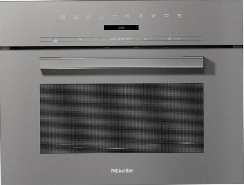 Forno a microonde M 7244 TC Grigio Grafite
