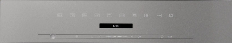 Forno a microonde M 7244 TC Grigio Grafite