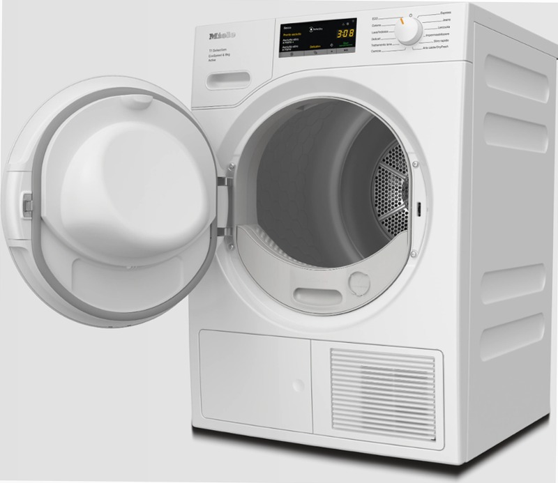 TSA523WP 8kg Active - Asciugatrice a Pompa di Calore E Bianco