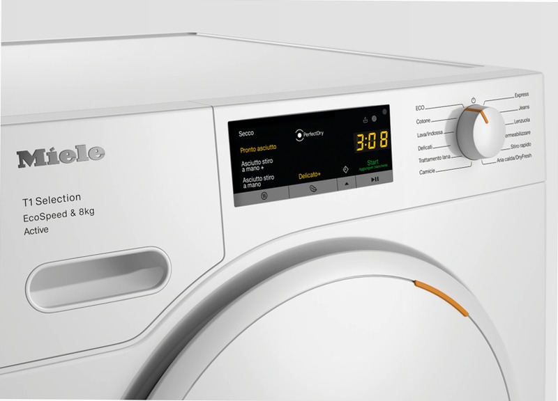 TSA523WP 8kg Active - Asciugatrice a Pompa di Calore E Bianco