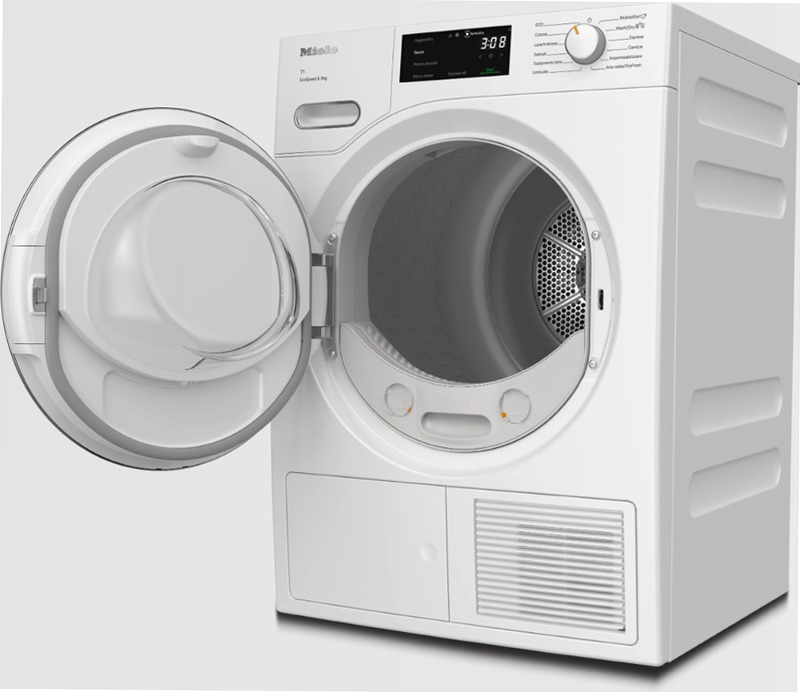 TWH780WP EcoSpeed&9kg - Asciugatrice a Pompa di Calore C Bianco
