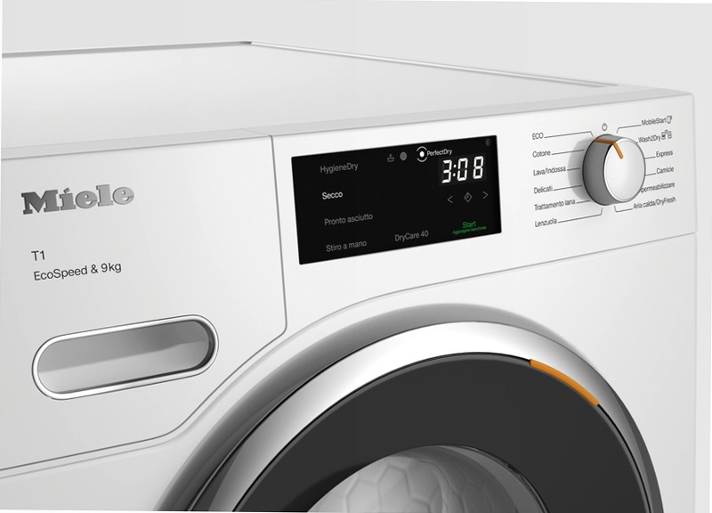 TWH780WP EcoSpeed&9kg - Asciugatrice a Pompa di Calore C Bianco