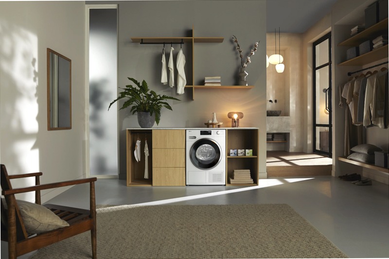 TWH780WP EcoSpeed&9kg - Asciugatrice a Pompa di Calore C Bianco