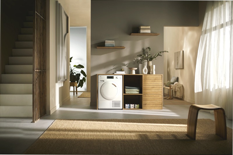 TEA535WP 8kg Active - Asciugatrice a Pompa di Calore E Bianco