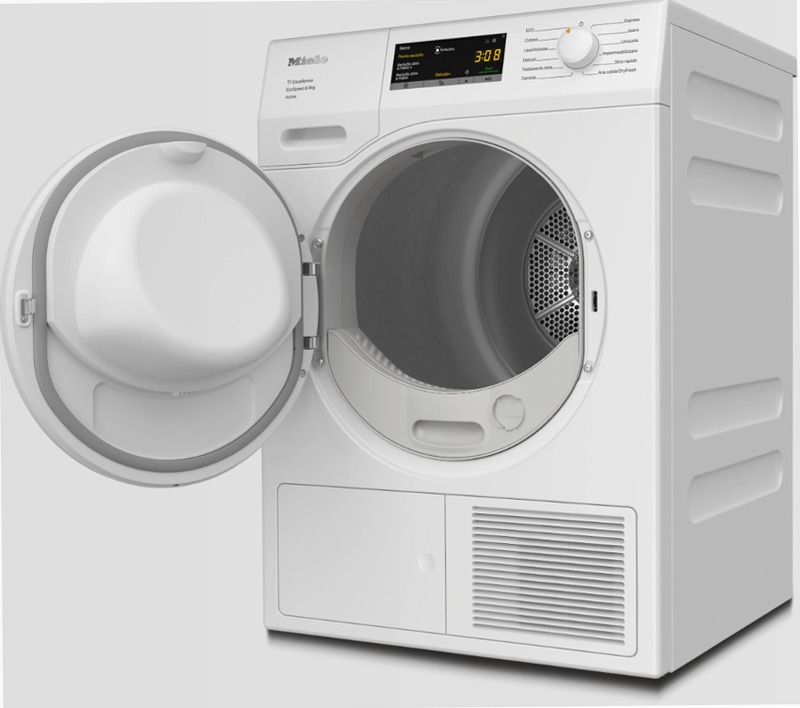 TEA535WP 8kg Active - Asciugatrice a Pompa di Calore E Bianco