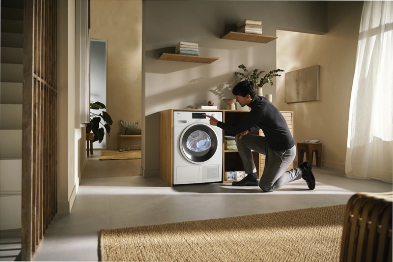 TWC640WP EcoSpeed&8kg - Asciugatrice a Pompa di Calore C Bianco
