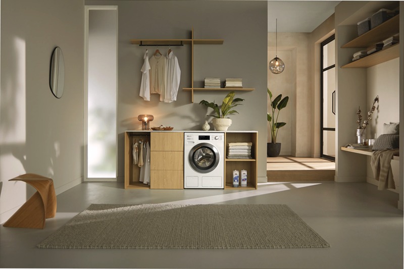 Lavatrice WEI885 WCS PWash&TDos&Steam Bianco