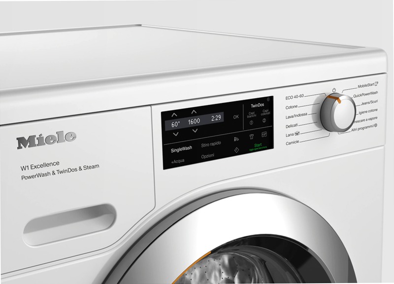 Lavatrice WEI885 WCS PWash&TDos&Steam Bianco