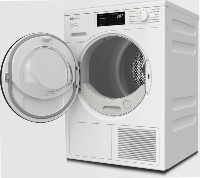 TEC645WP EcoSpeed&8kg - Asciugatrice a Pompa di Calore C Bianco