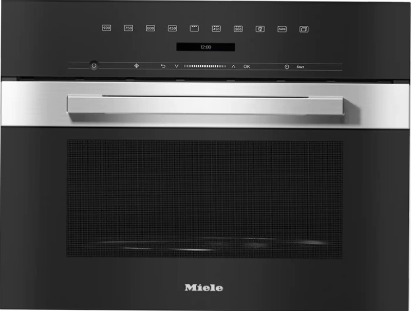 Forno a microonde M 7244 TC Acciaio