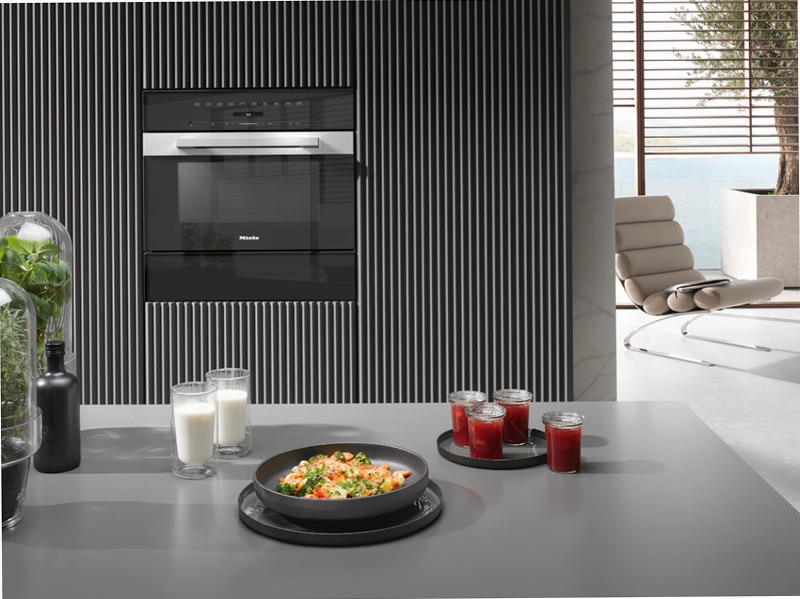 Forno a microonde M 7244 TC Acciaio