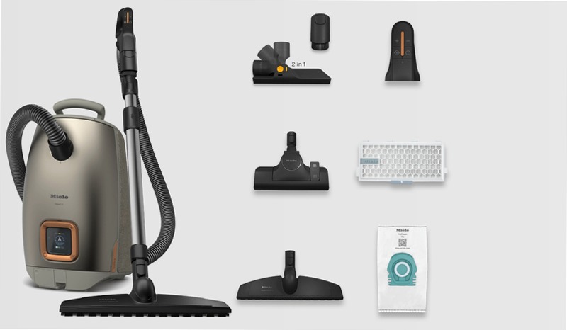 Guard L1 Comfort XL - Aspirapolvere Premium per Grandi Superfici Titanio